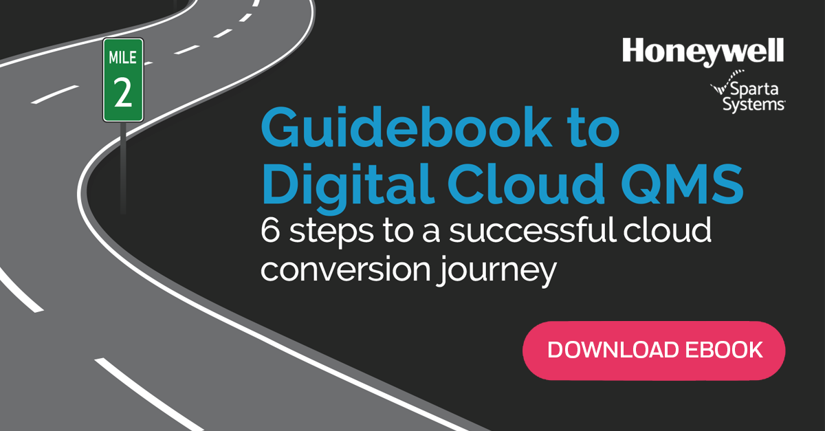 Guidebook to Digital Cloud QMS Sparta Systems